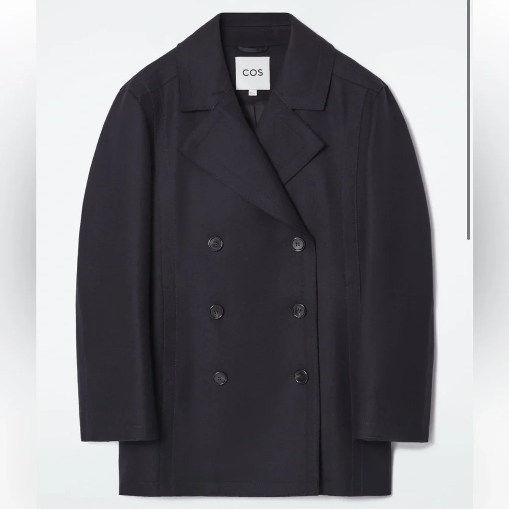 COS relaxed wool pea coat - Picture 5 of 5